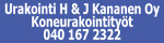 Urakointi H & J Kananen Oy